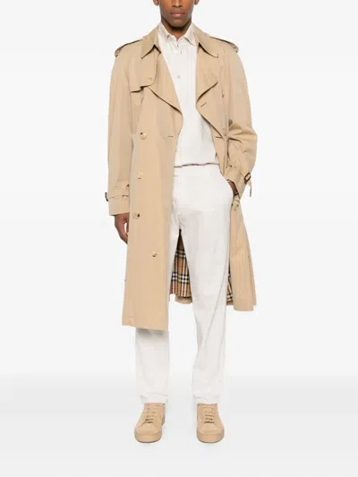 Eleventy Long-sleeve Button-up Shirt In Neutral