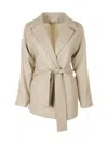 Eleventy Long Sleeve Jacket In White