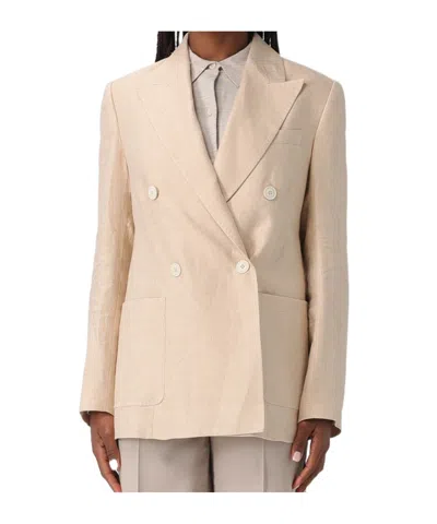 Eleventy Long Sleeve Jacket In Neutral