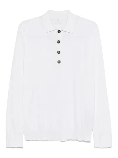 ELEVENTY LONG-SLEEVE POLO SHIRT
