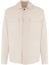 Eleventy Long-sleeve Shirt In Neutrals