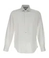 Eleventy Dandy Cotton Shirt Long Sleeve In White In White