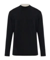 Eleventy High-neck Black Sweater