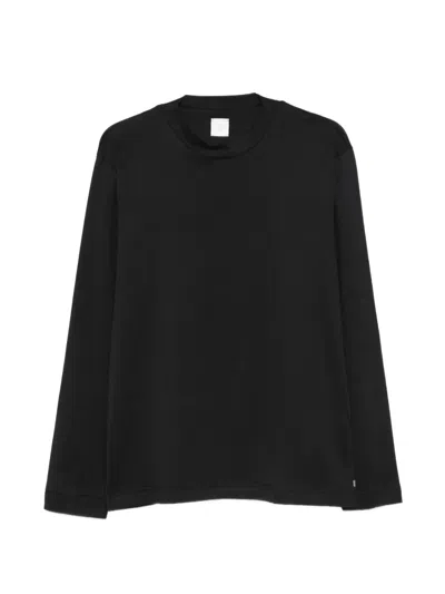 Eleventy Long-sleeve T-shirt In Black