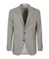 Eleventy Long-sleeved Blazer In Gray