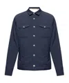 Eleventy Long-sleeved Casual Jacket In Black