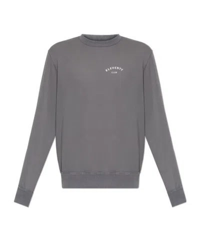 Eleventy Long-sleeved Knitwear In Gray