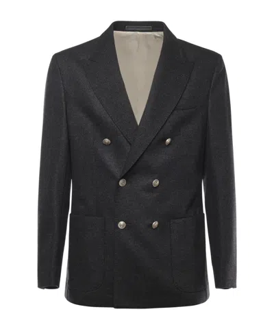 ELEVENTY ELEVENTY DOUBLE-BREASTED JACKET