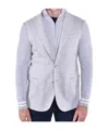 Eleventy Long-sleeved Suit Jacket In Blue