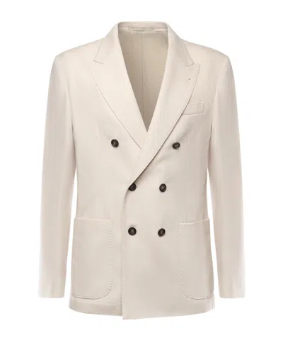 ELEVENTY ELEVENTY DOUBLE-BREASTED JACKET