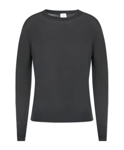 Eleventy Long-sleeved Sweater In Black
