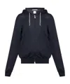 Eleventy Classic Zip-up Hoodie Sweater In Black