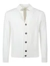 Eleventy Long-sleeved Sweater In White