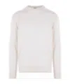 Eleventy Long-sleeved Sweater In Neutral