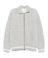 Eleventy Long-sleeved Sweater In White