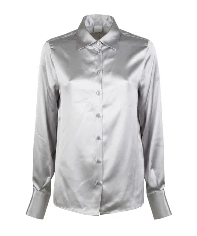 Eleventy Long-sleeved Shirt In Gray