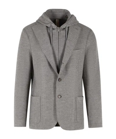 ELEVENTY LONG-SLEEVED SUIT JACKET