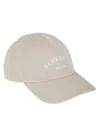 Eleventy Cotton Logo Baseball Cap In Brown
