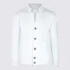 Eleventy Cardigan Mit Stehkragen In White