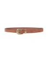 Eleventy Man Belt Brown Size 38 Leather