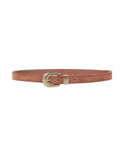 Eleventy Man Belt Brown Size 38 Leather