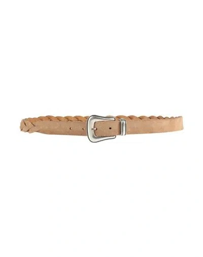 Eleventy Man Belt Dove Grey Size 38 Leather In Grey