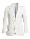 Eleventy Man Blazer Light Grey Size 36 Cotton, Polyamide, Elastane