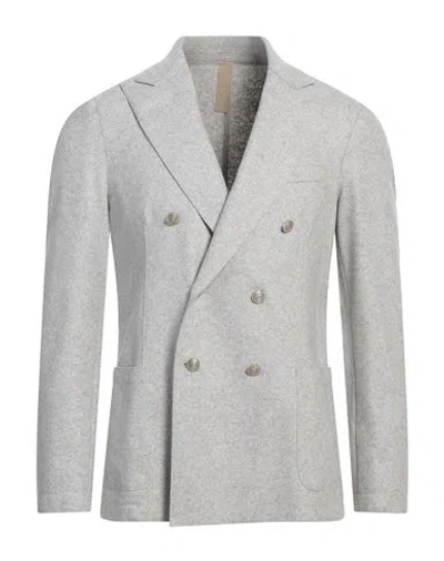 Eleventy Man Blazer Light Grey Size 38 Wool, Polyamide, Polyester, Polyurethane