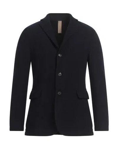 Eleventy Man Blazer Midnight Blue Size 44 Wool