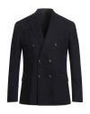 Eleventy Man Blazer Midnight Blue Size 46 Cashmere, Elastane