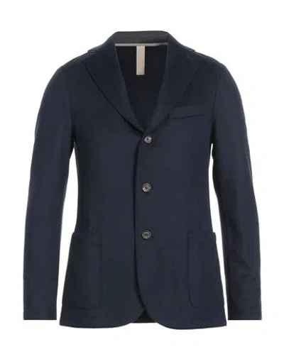 Eleventy Man Blazer Midnight Blue Size 46 Wool, Polyamide, Cashmere, Polyester, Polyurethane