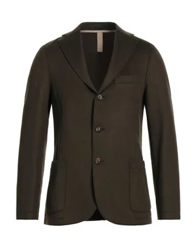 Eleventy Man Blazer Military Green Size 46 Wool, Polyamide, Cashmere, Polyester, Polyurethane