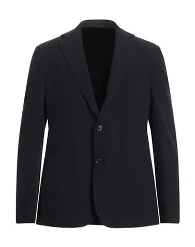 Eleventy Man Blazer Navy Size 38 Wool