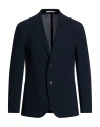 Eleventy Man Blazer Navy Size 48 Polyester In Blue