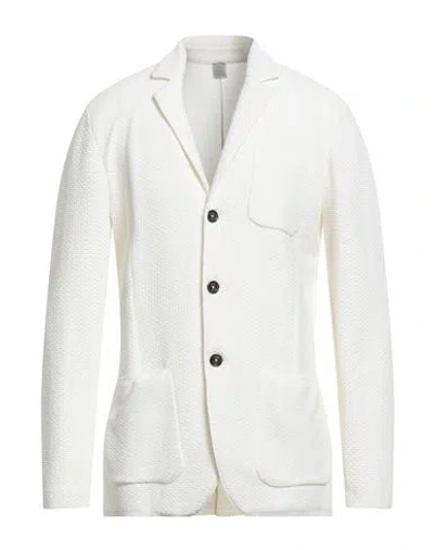 Eleventy Man Blazer Off White Size M Cotton