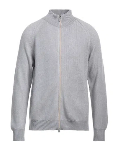 Eleventy Man Cardigan Grey Size Xl Wool