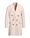 Eleventy Man Coat Beige Size 40 Wool, Polyester, Polyurethane