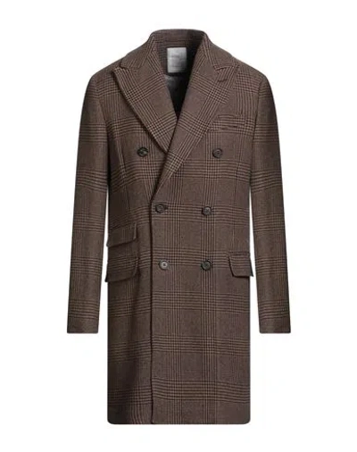 Eleventy Man Coat Camel Size 40 Cashmere In Brown