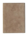 Eleventy Man Document Holder Khaki Size - Leather In Sand