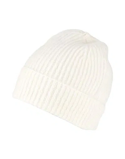 Eleventy Man Hat Cream Size Onesize Cashmere, Silk In White