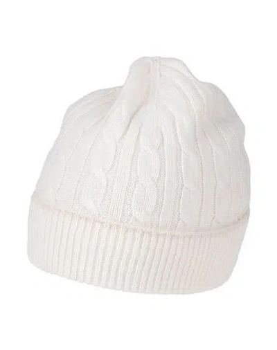 Eleventy Man Hat Ivory Size Onesize Cashmere In White