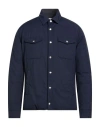 Eleventy Chest-pocket Jacket In Blue