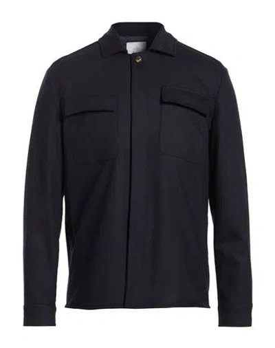 Eleventy Man Jacket Midnight Blue Size 44 Wool, Cashmere, Elastane