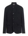 Eleventy Man Jacket Midnight Blue Size 48 Wool In Blue