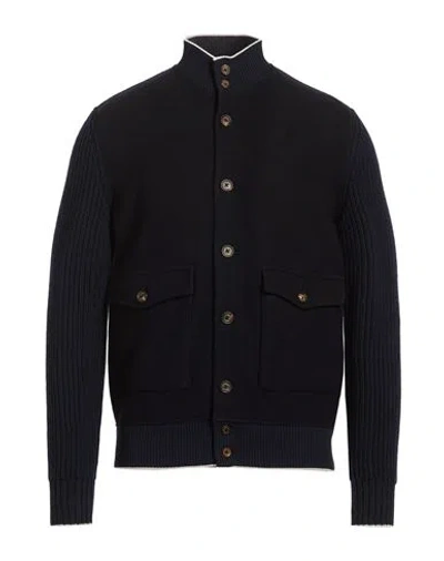 Eleventy Man Jacket Midnight Blue Size Xxl Wool