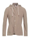 Eleventy Man Jacket Sand Size 40 Polyester, Polyamide In Neutral
