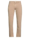 Eleventy Man Jeans Sand Size 33 Cotton, Elastane In Beige