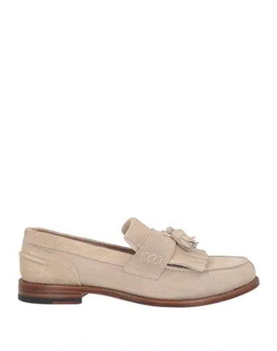 Eleventy Man Loafers Cream Size 11 Leather In Multi