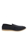 Eleventy Man Loafers Midnight Blue Size 11 Leather