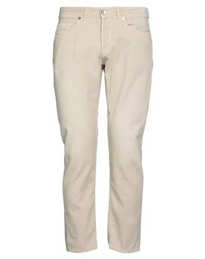 Eleventy Man Pants Beige Size 30 Cotton, Polyester